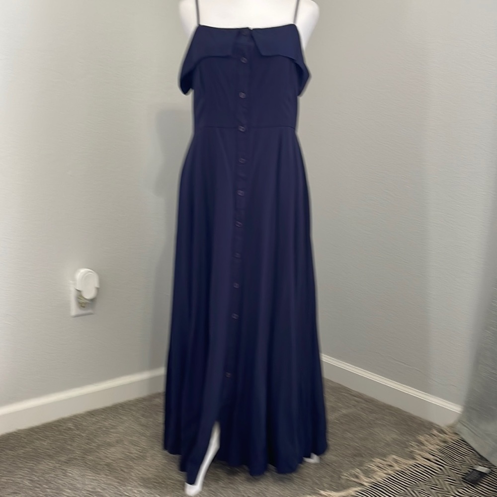 Navy blue Midi dress